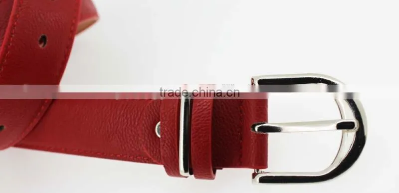30Mm Women's fashion PU belt with High quality leather in chinese factory