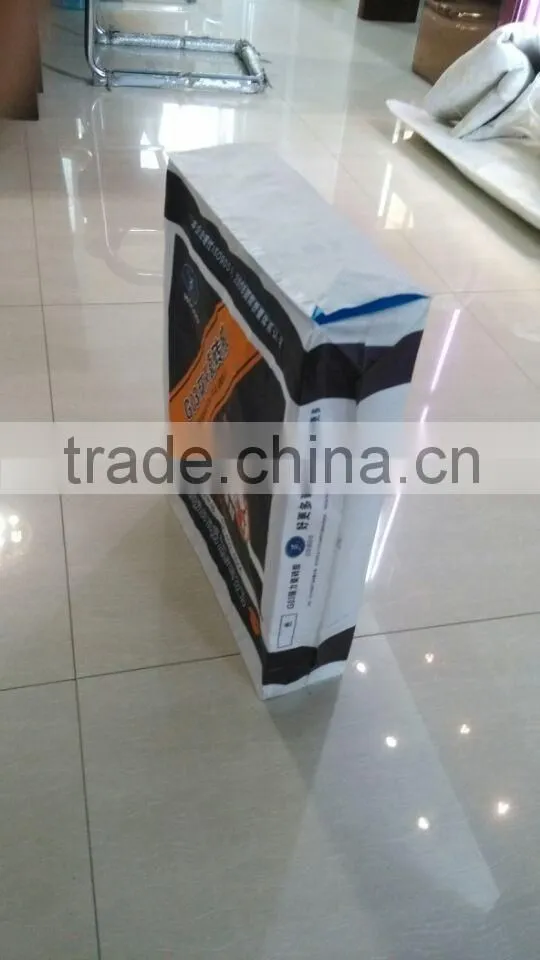 45*45*10cm 25kg PP woven valve bag for tile adhesive hot selling