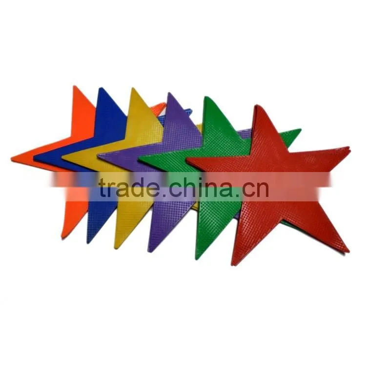 Kids Education Toy For Kids Sport Training Indication Sign TPR Star Mark