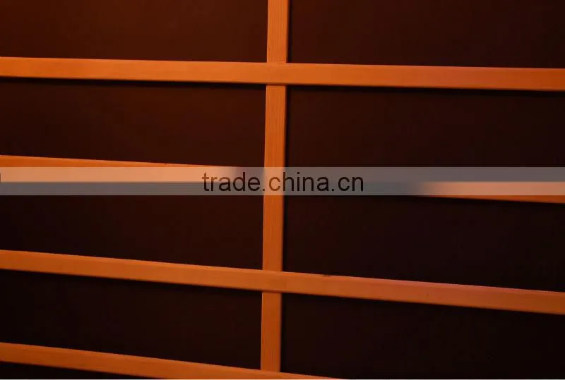 1-5persons economical personal indoor hemlock wooden far infrared sauna room