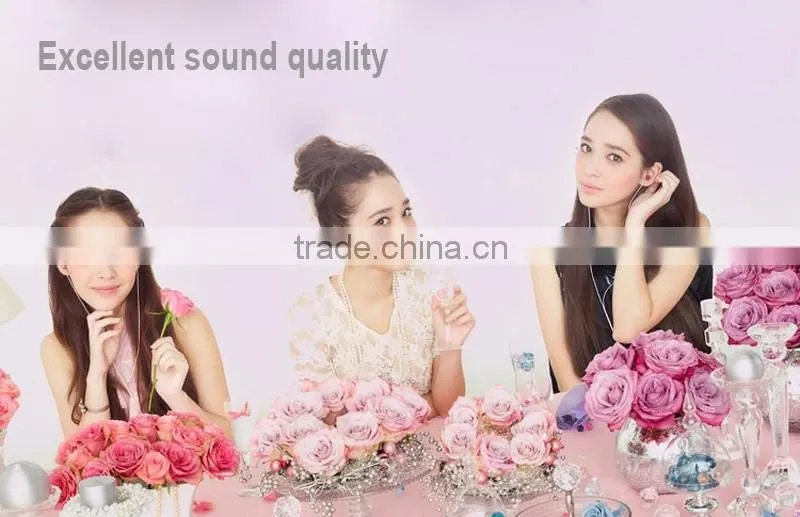 new design in earphone crystal earphone /earbuds