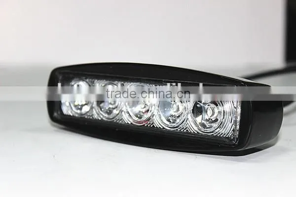 Hot selling 2014 auto accessories 15w led light bar, flood spot work lights 12v 15w boat accessories