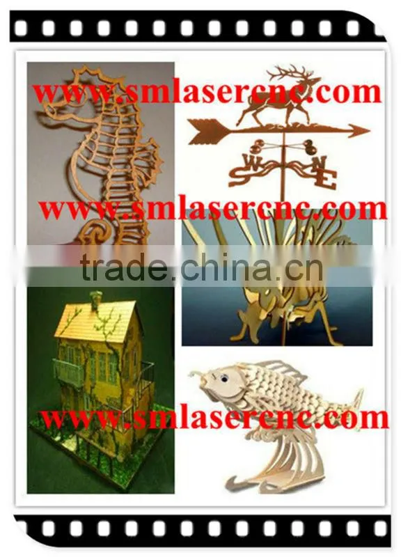 SM6090 arts crafts industry used cnc laser cutting