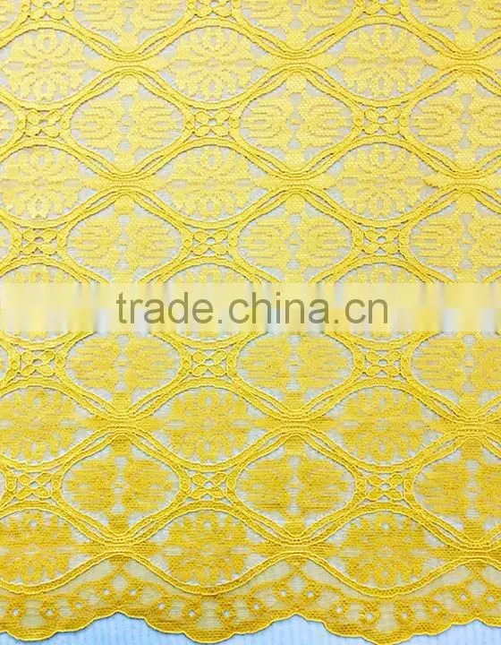 Wholesale Good Quality Nylon/Cotton Strand Lace Fabric T8057