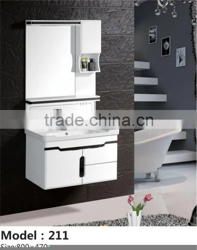 PVC bathroom vanity set/PVC bathroom cabinet/Modern bath cabinet