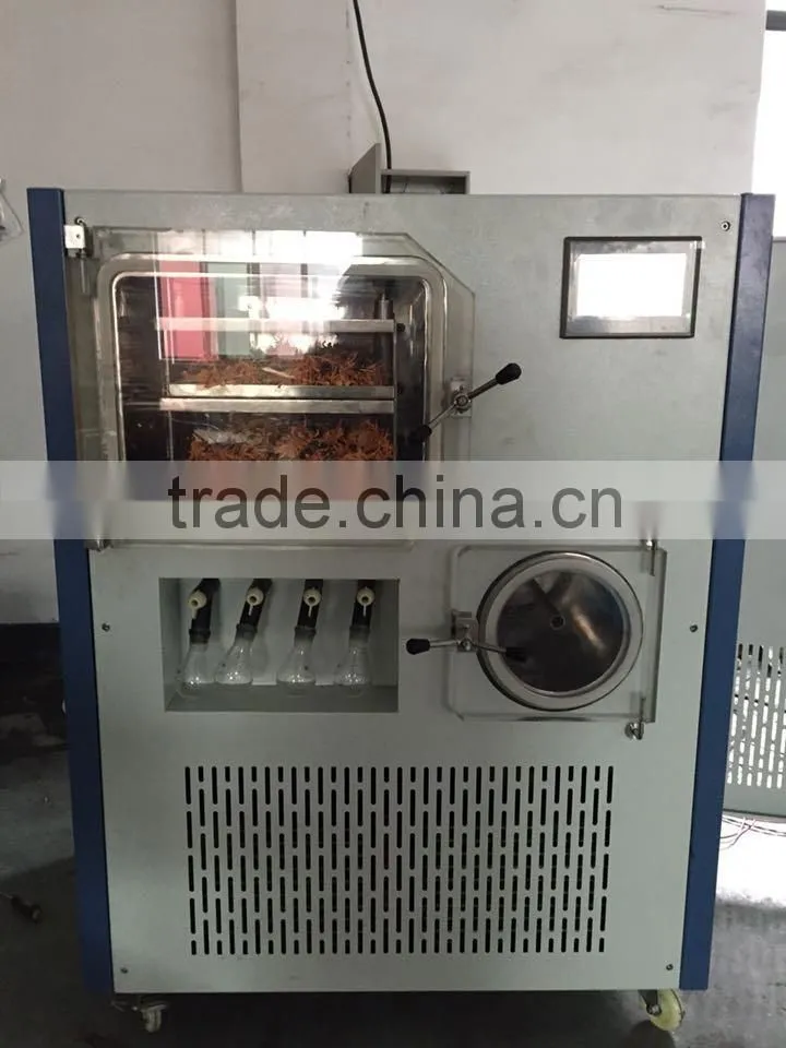 SJIA-100F SJIALAB High Efficiency Freeze Dryer Price/Food Freeze Dryer Price/Fruit Drying Machine