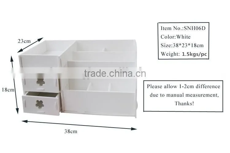 high quality office desktop table desk organizer top Storage Container