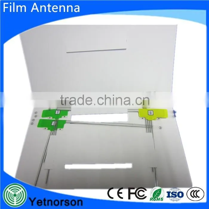 Compatible Japanese automobile DVBT/ISDBT/GPS thin film antenna