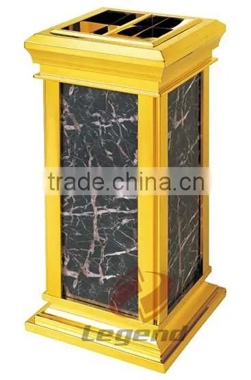 Outdoor furniture garbage litter bins for Public Plaza