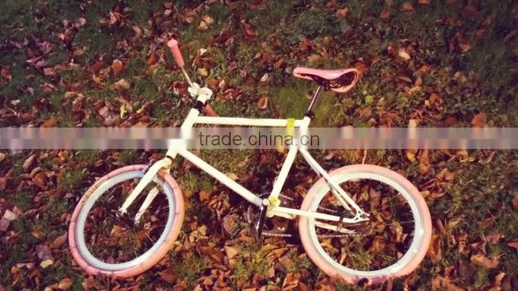 Colorful fixed gear bike for kinds 20er small wheel