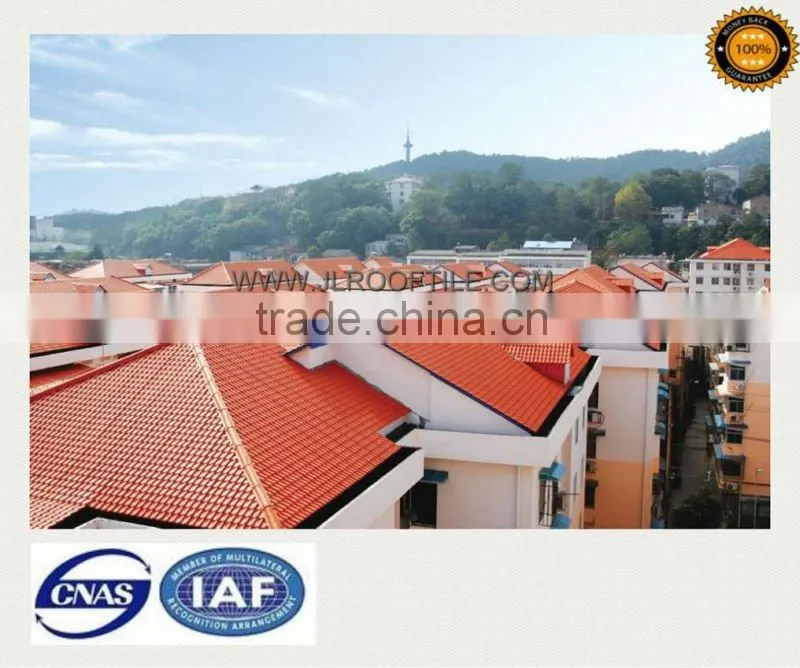 Heat Insulation plastic resin roofing material