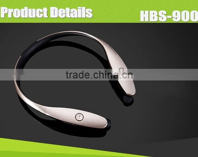 Bluetooth headset HBS-900 CSR 4.0 high quality voice, New handsfree sport wireless headset for iphone for samsung for HTC