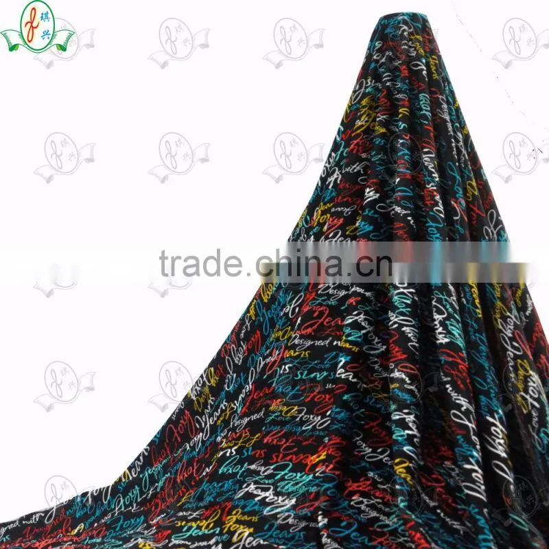 Wholesale textile wax print yoga/sport fabric