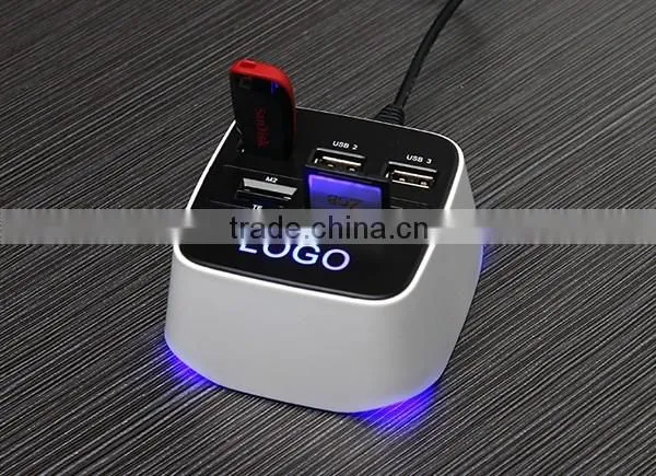 Electric Gift OEM Hub Combo Card Reader Support MS,M2,SD/MMC,TF