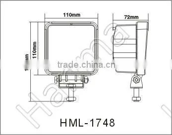 GuangZhou 2013 new!!CREE CHIPS!! led work lights for truck,auto led work lights,construction working light.IP67,CE,Rohs,EM