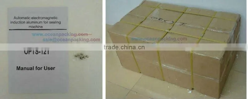automatic tabletop sealing machine for plastic/glass bottles(OPTS-121)