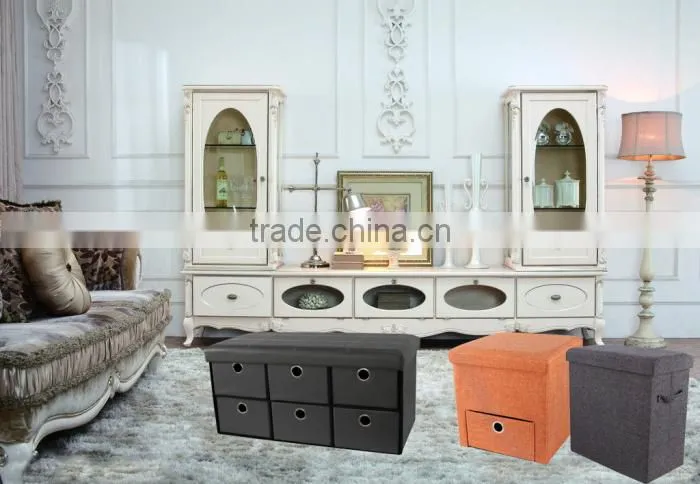 Modern Appearance European Folding Storage Bench