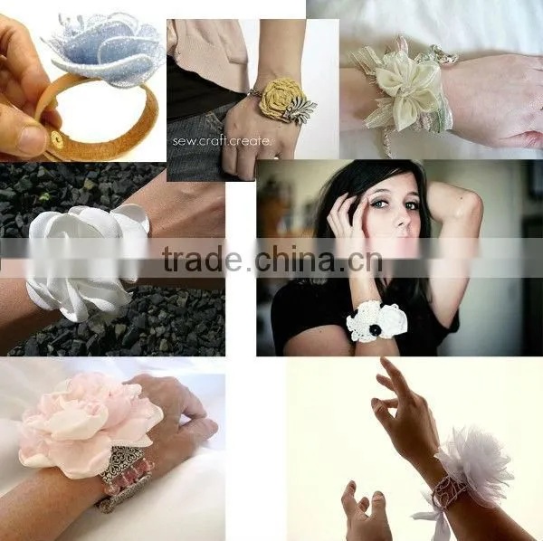 2013 flower clip, artificial flower hair clip, fashion style
