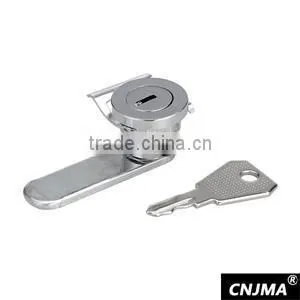 Tabular Semicircle Type Cam Lock with Steel Keys Furniture Lock