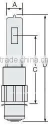 BVT 000W Halogen Lamp