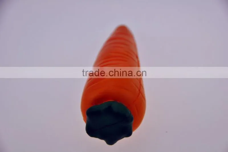 home decor plastic carrot shape stress sex toys