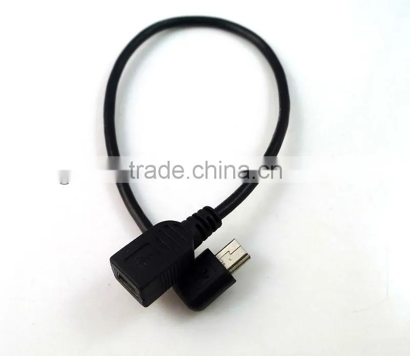 Mini USB B Male To Female Extension Cable