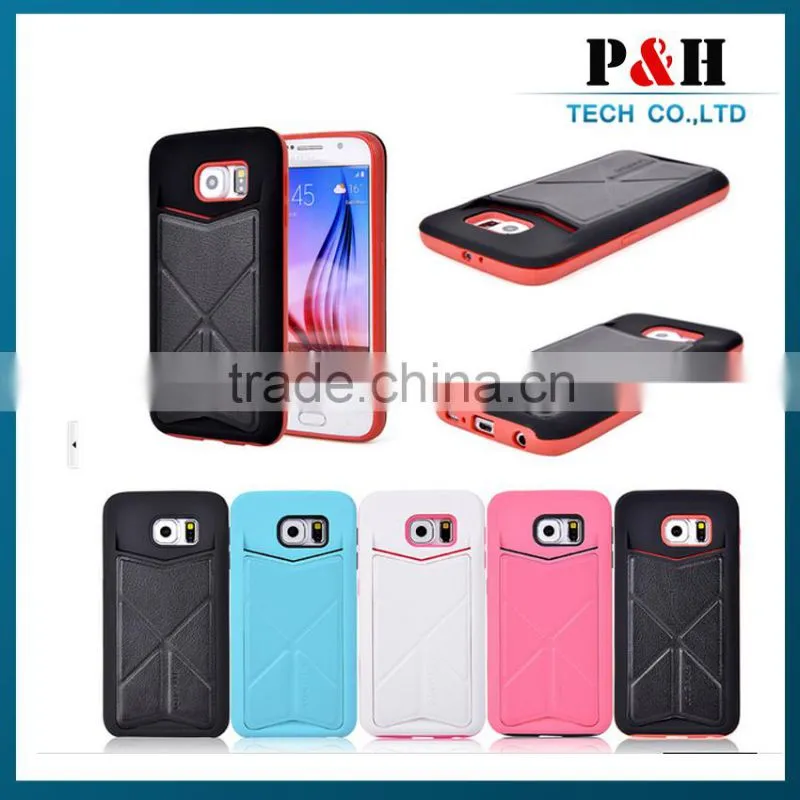 trending hot products mobile phone leather case for samsung galaxy s6 case