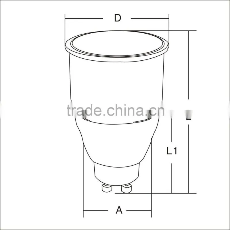 GU10 11W 2700K Energy Saving Lamp