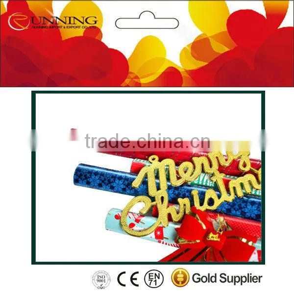 Deferent design colorful gift wrap paper