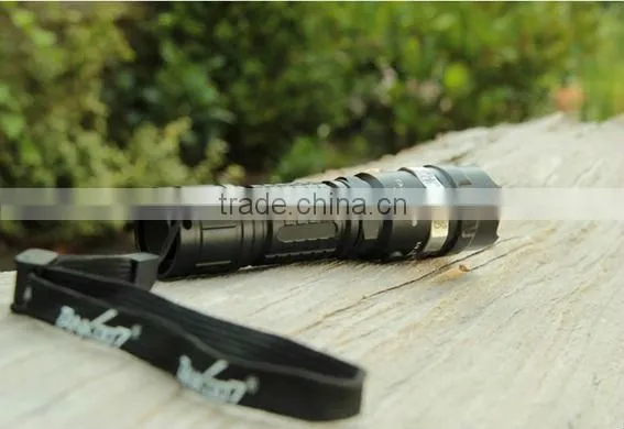 Rechargeable Flashlight Camping Light With White Color Diffuser