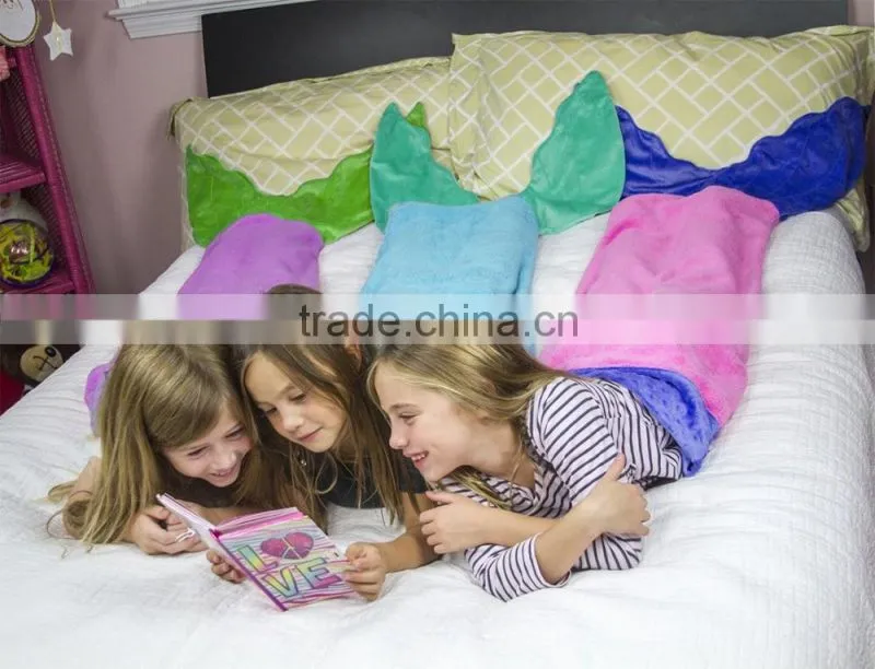 Wholesale Mermaid Tail Blanket For Children
