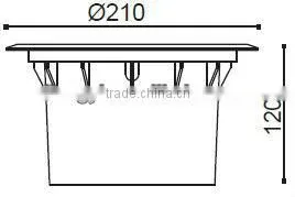 Layer inground up lighter