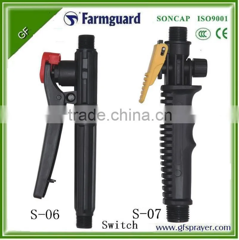 sprayer trigger,solor sprayer parts,nozzle sprayer,switch for sprayer use