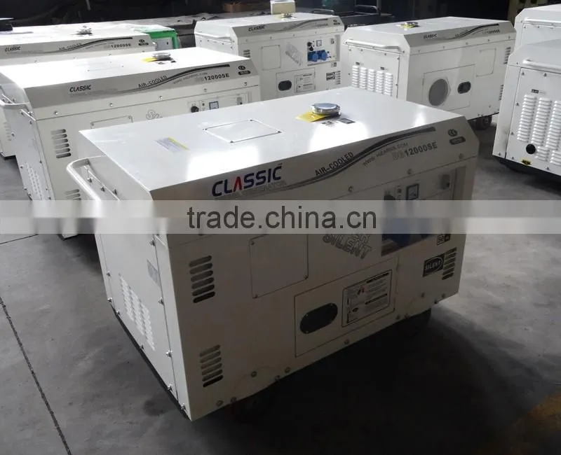 BISON(CHINA) Strong Diesel Engine 380V 8.5kw Three Phase Generator Set