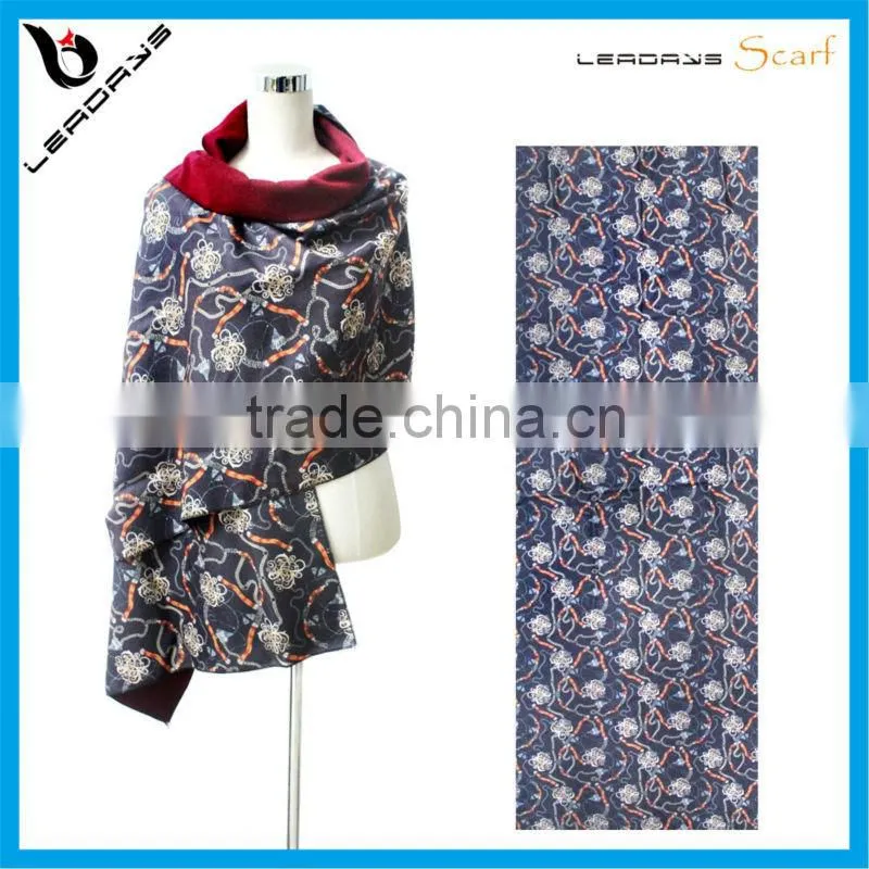 brand name fashion stripe 2015 wool scarf
