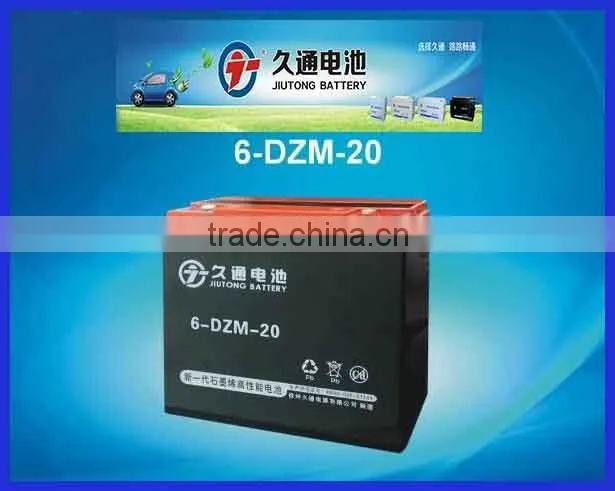 sealed and free maintenance lead acid batteries 6-DZM-20