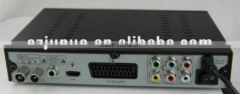 mpeg4 h264 scart dvb-t digital tv receiver