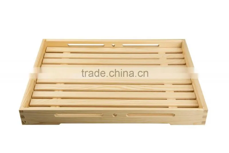 wood rectangular plates for bread
