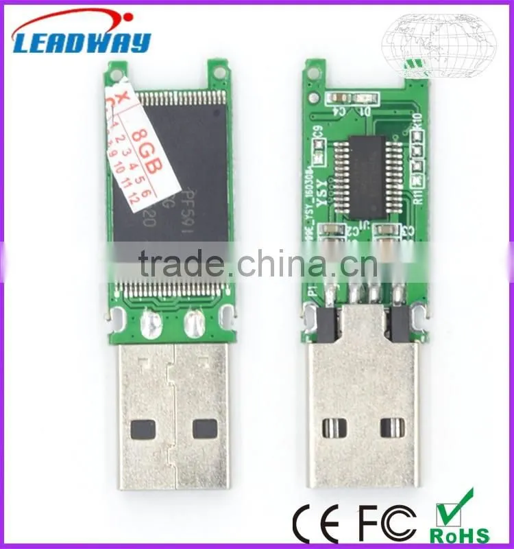 Wholesale USB 2.0 Flash Drive PCBA, Grade A Chip USB, COB LED Chip
