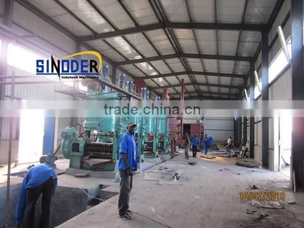 50 to 100 tons per day capacity of edible oil production including a filling line plant palm oil fractionation machine