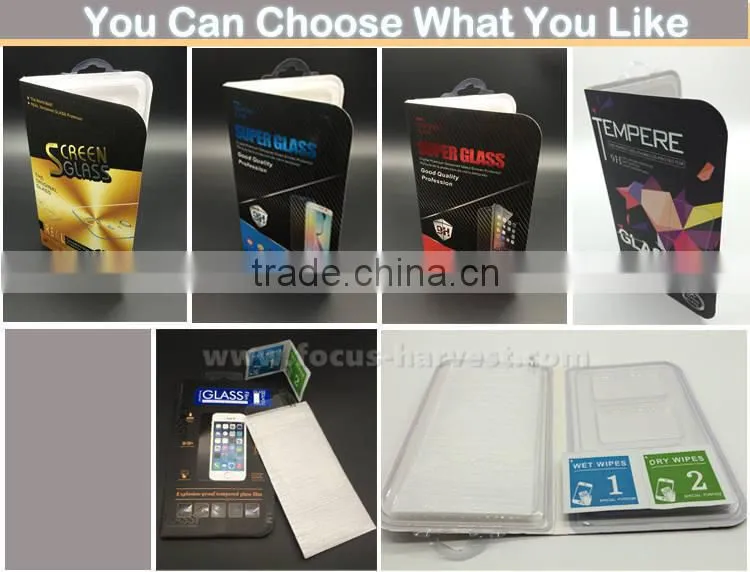 2016 Hot sell tempered glass cost per square foot tempered glass screen protector For iphone 6S