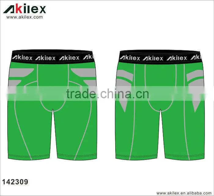 2014 high quality running shorts men compression shorts with low moq