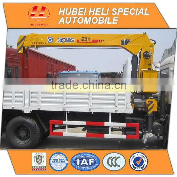 foton 8x4 16 tons XCMG crane truck with crane 270hp