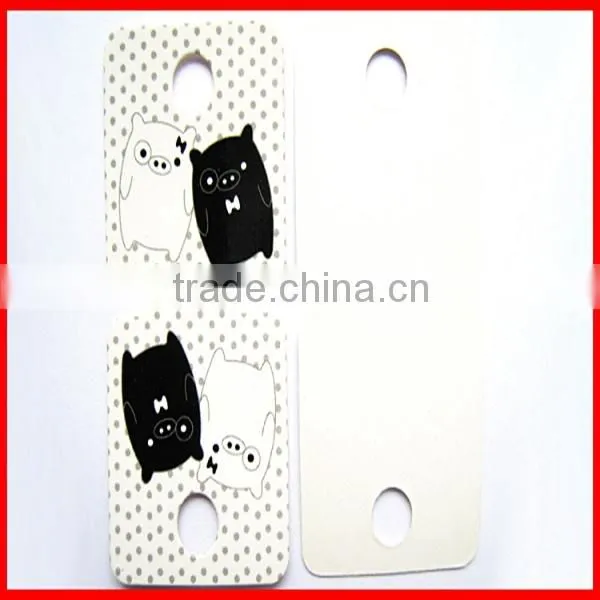 Modern Designed Paper Accessory Cards Of Necklace For Sale