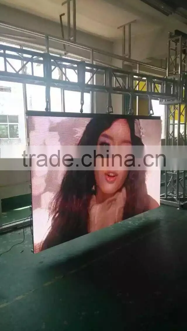 Guangzhou supplier easy movable best performance p10 Outdoor Full Color led video stage led screen rental