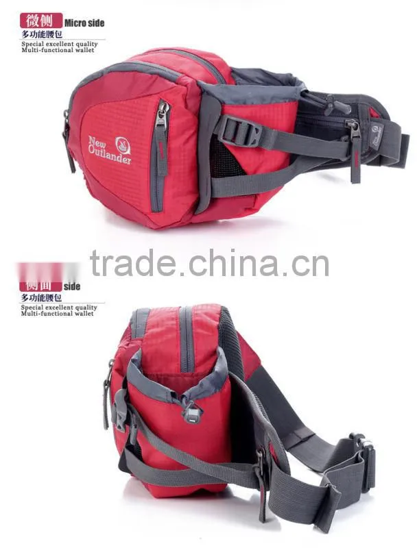2016 fashion high quality sport outdor waist bag wholesale
