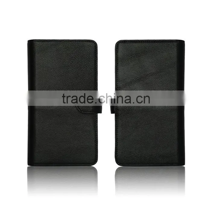 Genuine Leather Wallet Case for Mobile Phone,Cards and Money,Super Slim Design