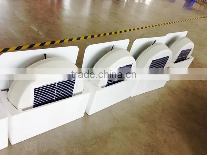 12W 12inch solar powered roof ventilators,solar panel adjustable