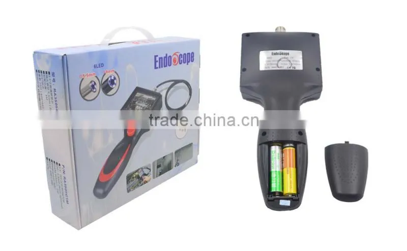 Six High Brightness LED Lights Handheld Video Boroscope