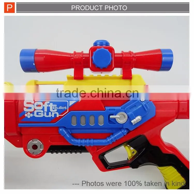 Coolest kids soft air gun toy with ICTI proved
